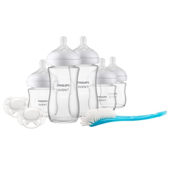 Mon premier coffret biberons en verre pour bébé +0 mois