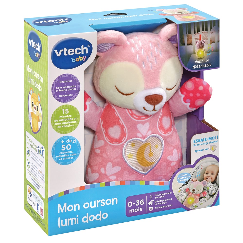 VTech Baby Mon ourson lumi dodo rose, Commandez facilement en ligne
