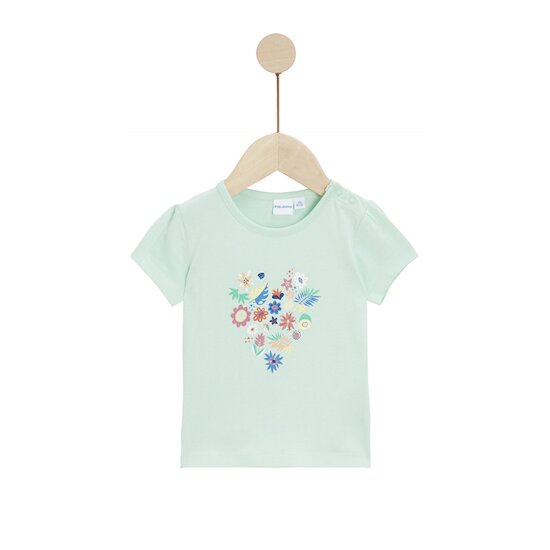 Travel With Love T-shirt manches courtes Vert  de P'tit bisou