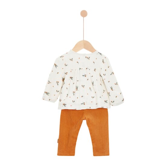Cœur de pain d'épice Haut + Pantalon Autumn Spirit  de P'tit bisou