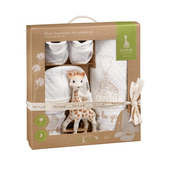 Sophie La Girafe Mon trousseau de naissance So'Pure   de Sophie La Girafe®