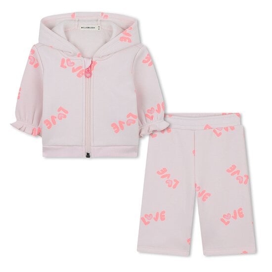Ensemble de jogging avec cardigan capuche et bas de jogging Ensemble de jogging avec cardigan capuche et bas de jogging