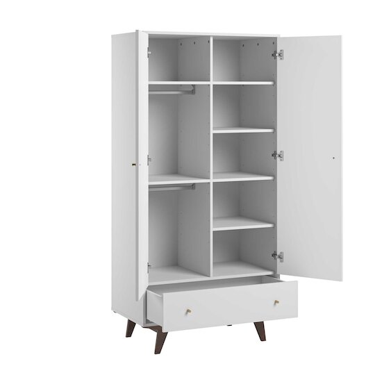 Mid2 Armoire 2 portes Blanc  de Vox Mid2 Armoire 2 portes Blanc  de Vox