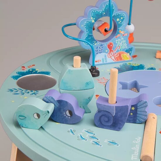 Les Aventures de Paulie Table d'activités   de Moulin Roty