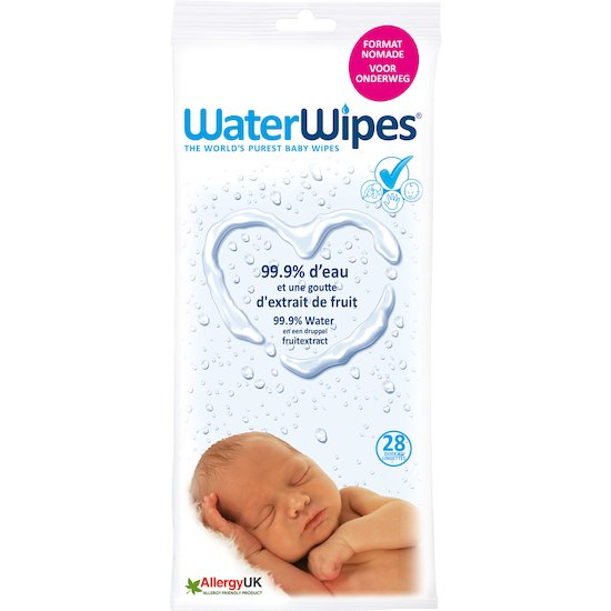 Lingettes bébé 100% naturelles   de WaterWipes