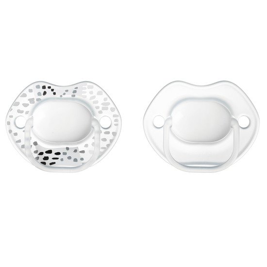 Sucettes Ubarn Style Fille 6-18 mois x2  Transparent 0-6 mois de Tommee Tippee