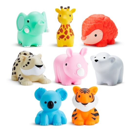 Jouet Bain Bébé, Jouets de Bain, Jeu de Pêche Lot de 8, pour