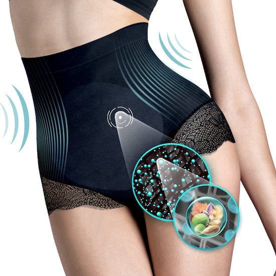 Culotte dentelle minceur Noir XXL de Lytess