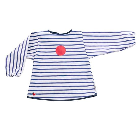 Bavoir blouse  Blue Stripes  de Babytolove