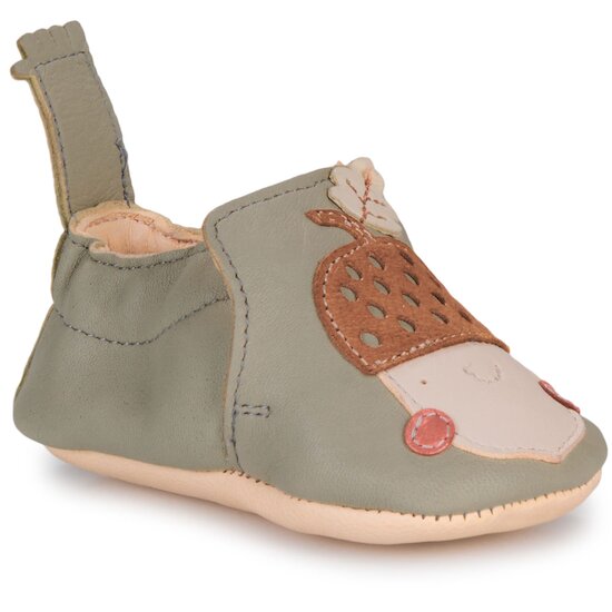 Chaussons My Blumoo Nuts Vert de Easy Peasy Aubert Dernière chance sur la Puériculture !