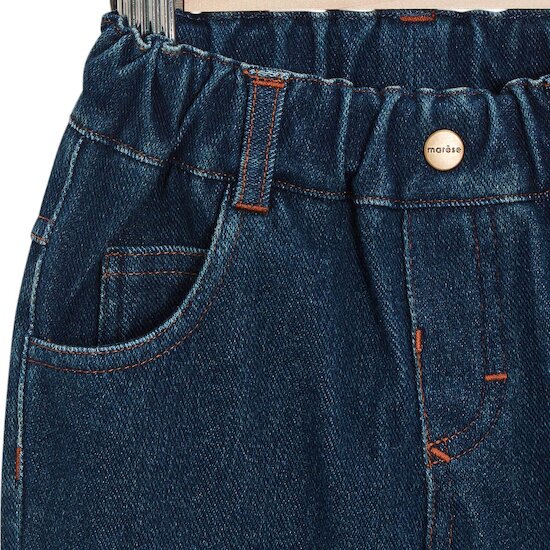 Dino d'Automne Pantalon Blue Brut Chambray  de Marèse