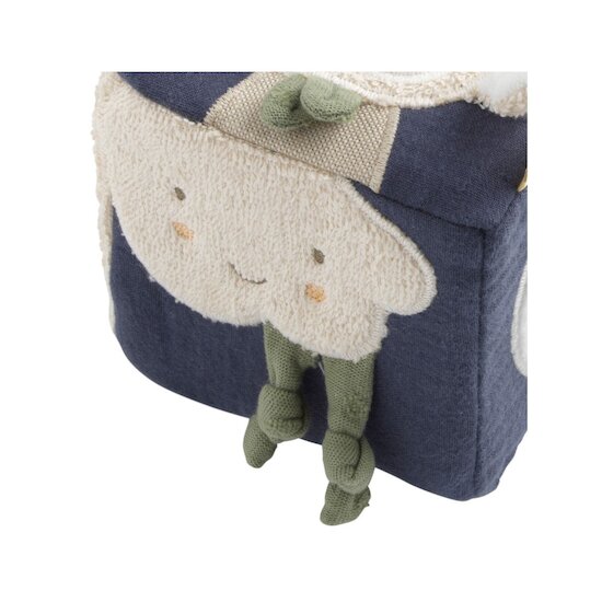 Petit Nuage Cube d'activités en coton bio   de Sauthon Baby Déco Petit Nuage Cube d'activités en coton bio   de Sauthon Baby Déco