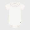 Body à manches courtes et collerette