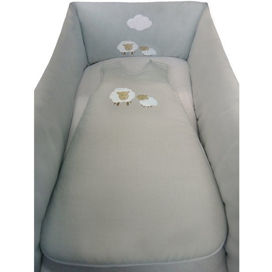 Garnitures pour Berceau Troll Mouton Gris  de Unibébé