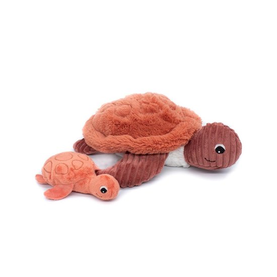 Ptipotos Peluche Sauvenou et son bébé Terracotta  de Les Déglingos Ptipotos Peluche Sauvenou et son bébé Terracotta  de Les Déglingos