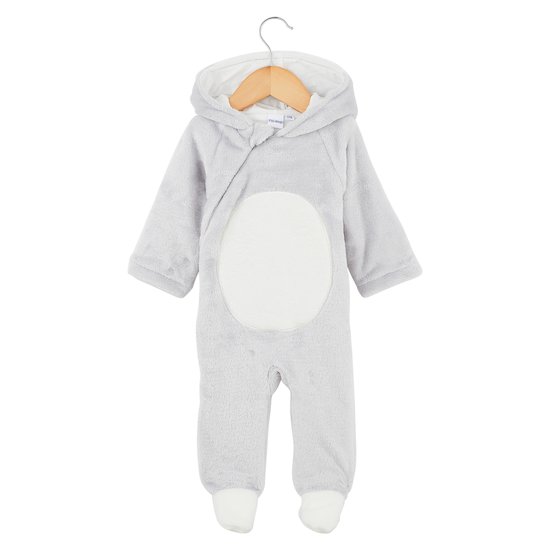 Surpyjama Fox Gris 1 mois de P'tit bisou