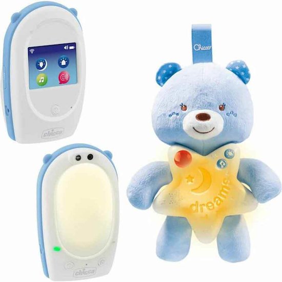 Ecoute Bebe Top First Dreams Et Veilleuse Bleu De Chicco Babyphones Aubert