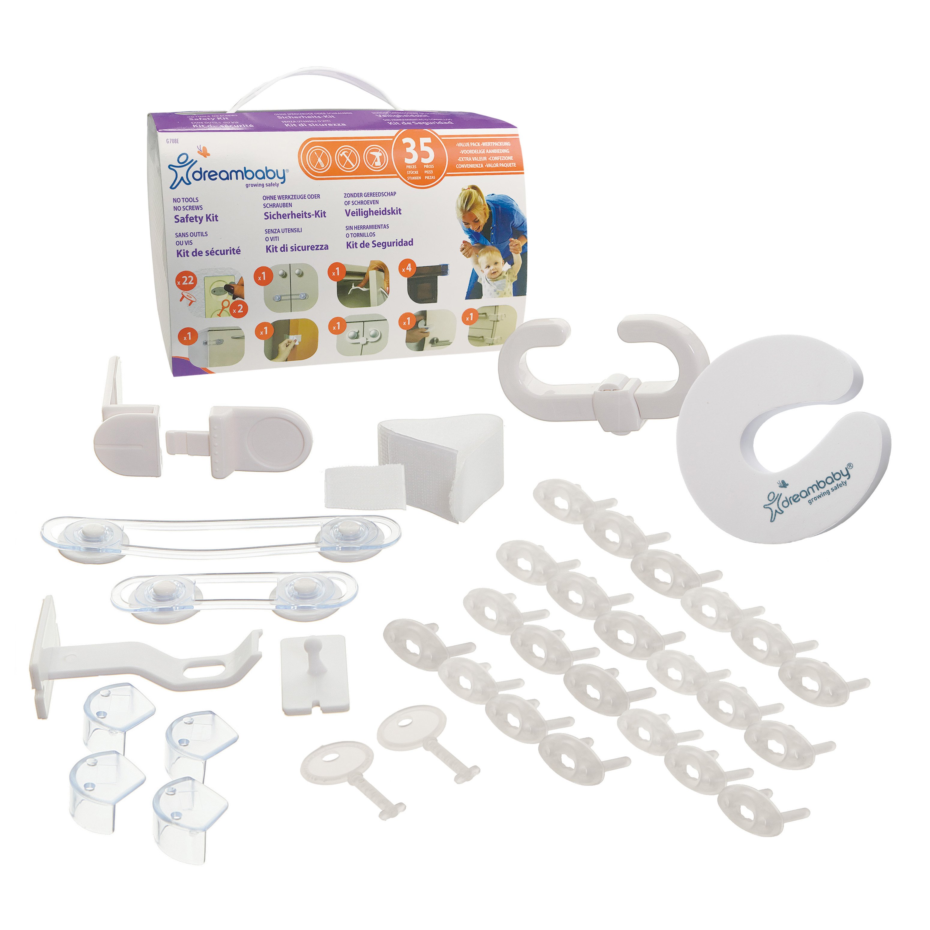 Kit De Securite Bebe 35 Pieces De Dreambaby Securite Domestique Aubert