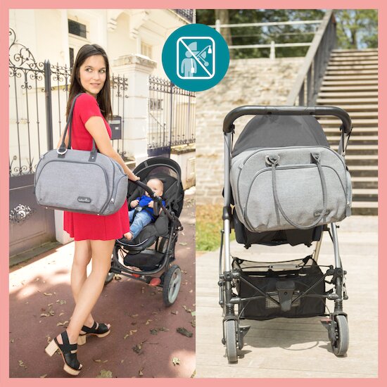 Sac Langer Trendy Bag Smokey de Babymoov Sacs langer Aubert