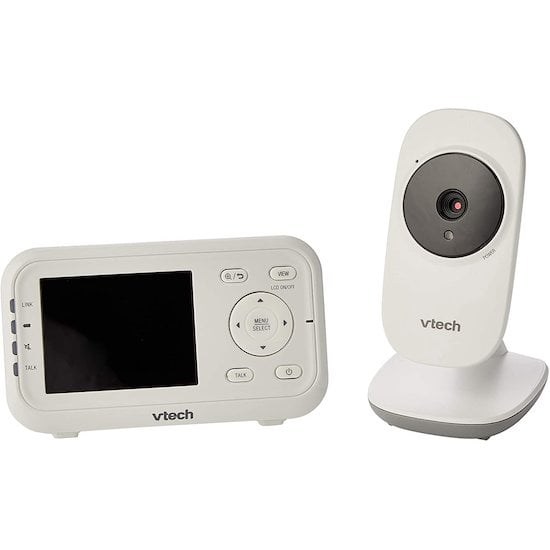 Babyphone video VM3255 Blanc de Vtech, Babyphones : Aubert Suisse