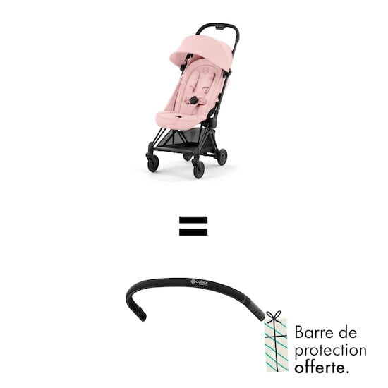 Offre Coya : barre de protection offerte pour l'achat d'une poussette Coya   de CYBEX Offre Coya : barre de protection offerte pour l'achat d'une poussette Coya   de CYBEX