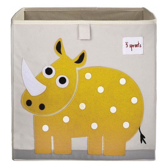 Cube de rangement Rhinocéros  de 3 sprouts