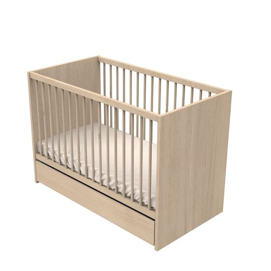 Tokyo Lit bébé Chêne Suave 60 x 120 cm de Sauthon Baby's Sweet Home Tokyo Lit bébé Chêne Suave 60 x 120 cm de Sauthon Baby's Sweet Home