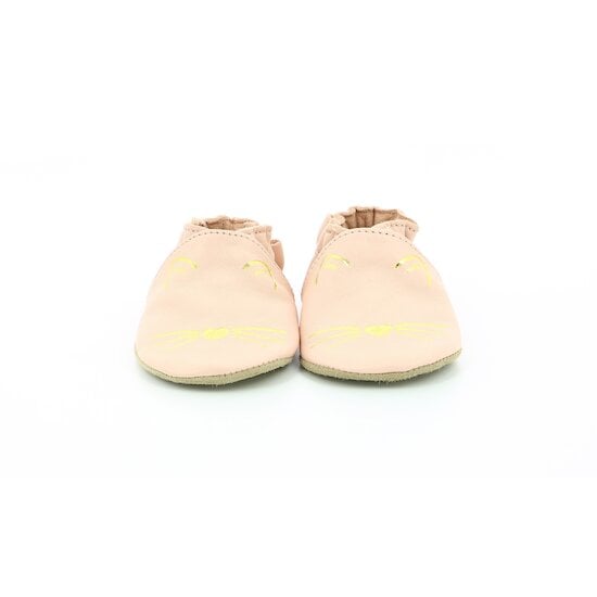 Chaussons Goldy Cat Rose clair  de Robeez