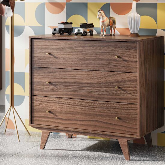 Mid2 Commode Bois Walnut  de Vox Mid2 Commode Bois Walnut  de Vox