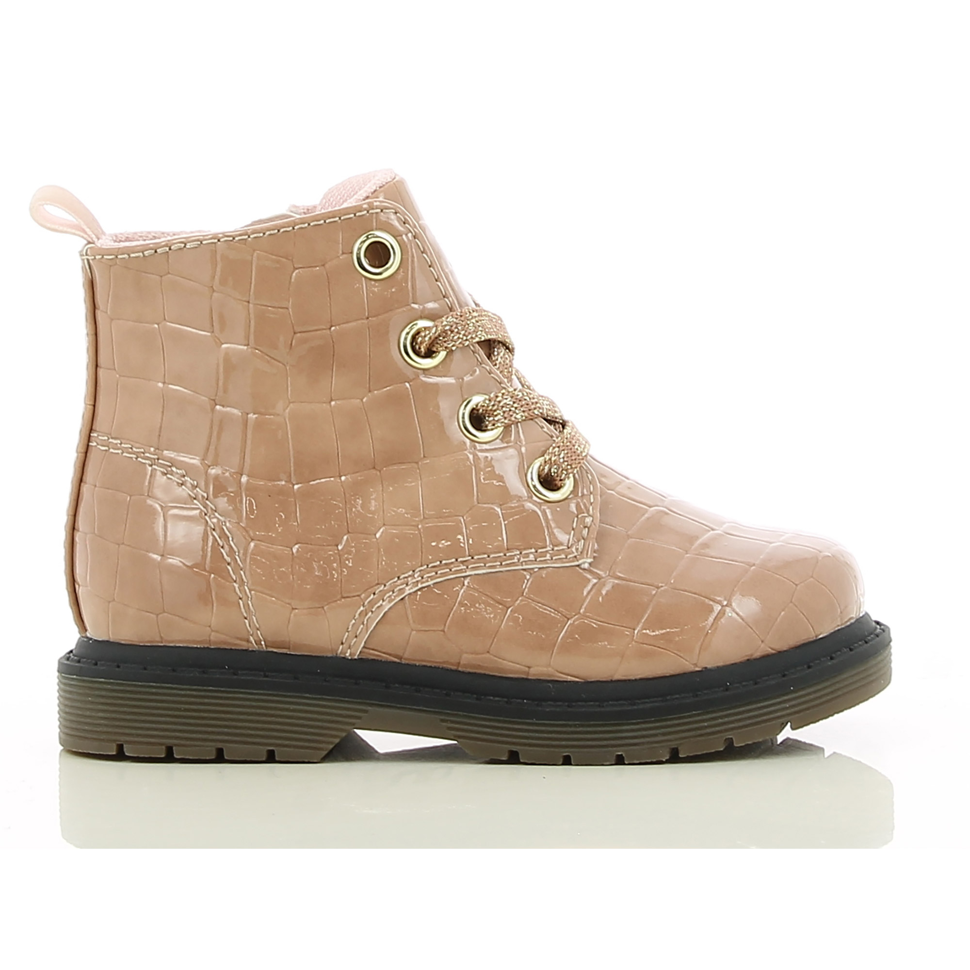 bottines lacets fille