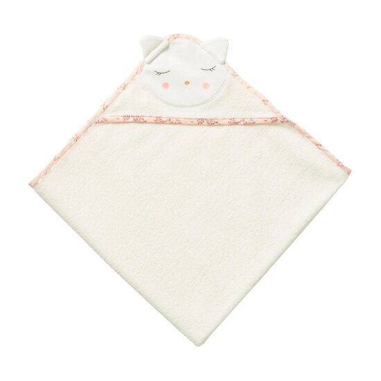 Bonne nuit les chatons Cape de bain en éponge Ecru Nuage 75 x 75 cm de Petit à petit Bonne nuit les chatons Cape de bain en éponge Ecru Nuage 75 x 75 cm de Petit à petit