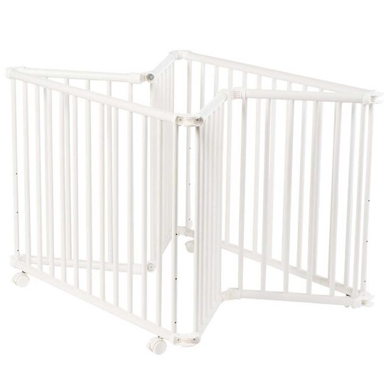 Parc sur roulettes Lucilee Blanc  de Geuther Parc sur roulettes Lucilee Blanc  de Geuther