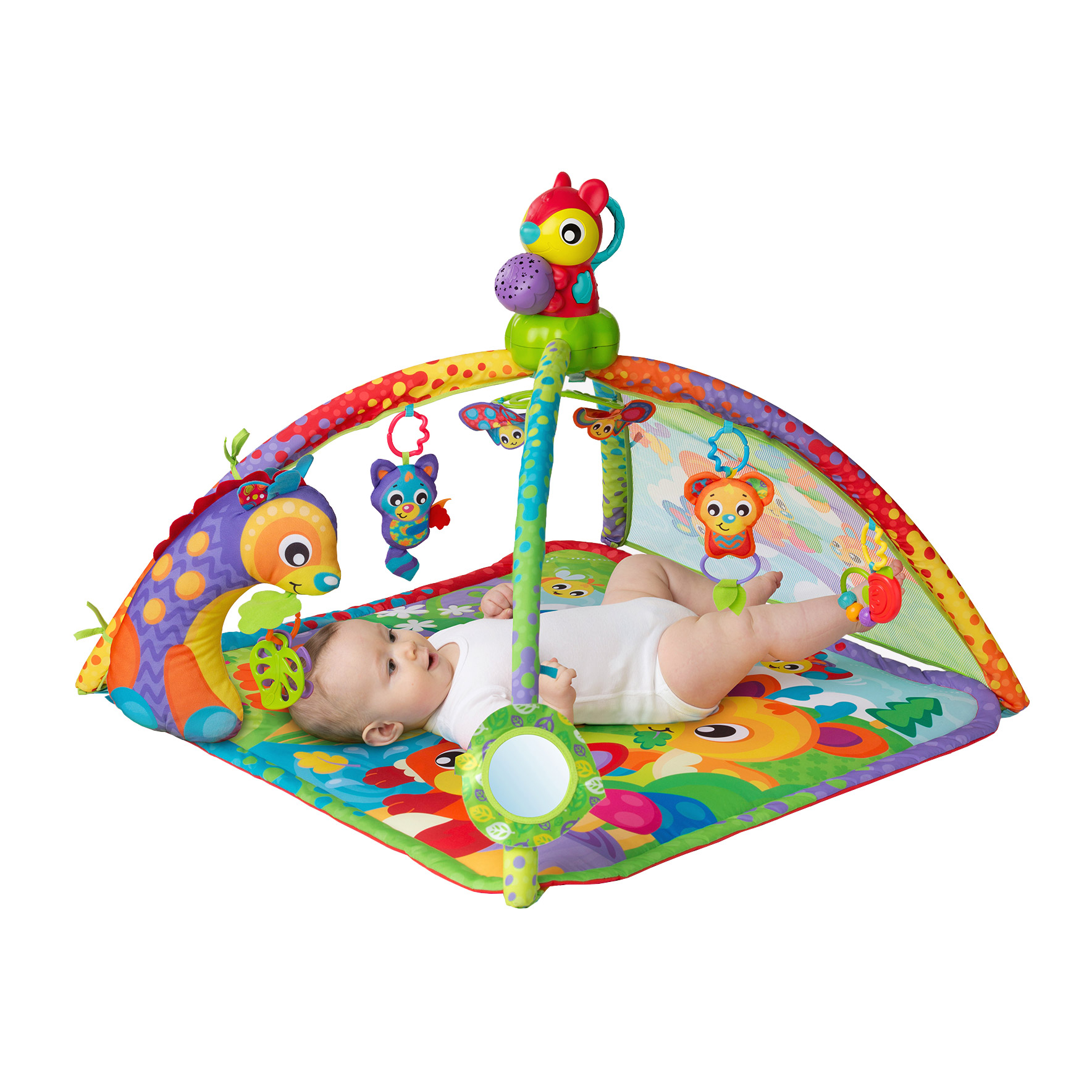 Tapis D Eveil Le Monde De La Foret Musical Et Lumineux De Playgro Playgro Aubert