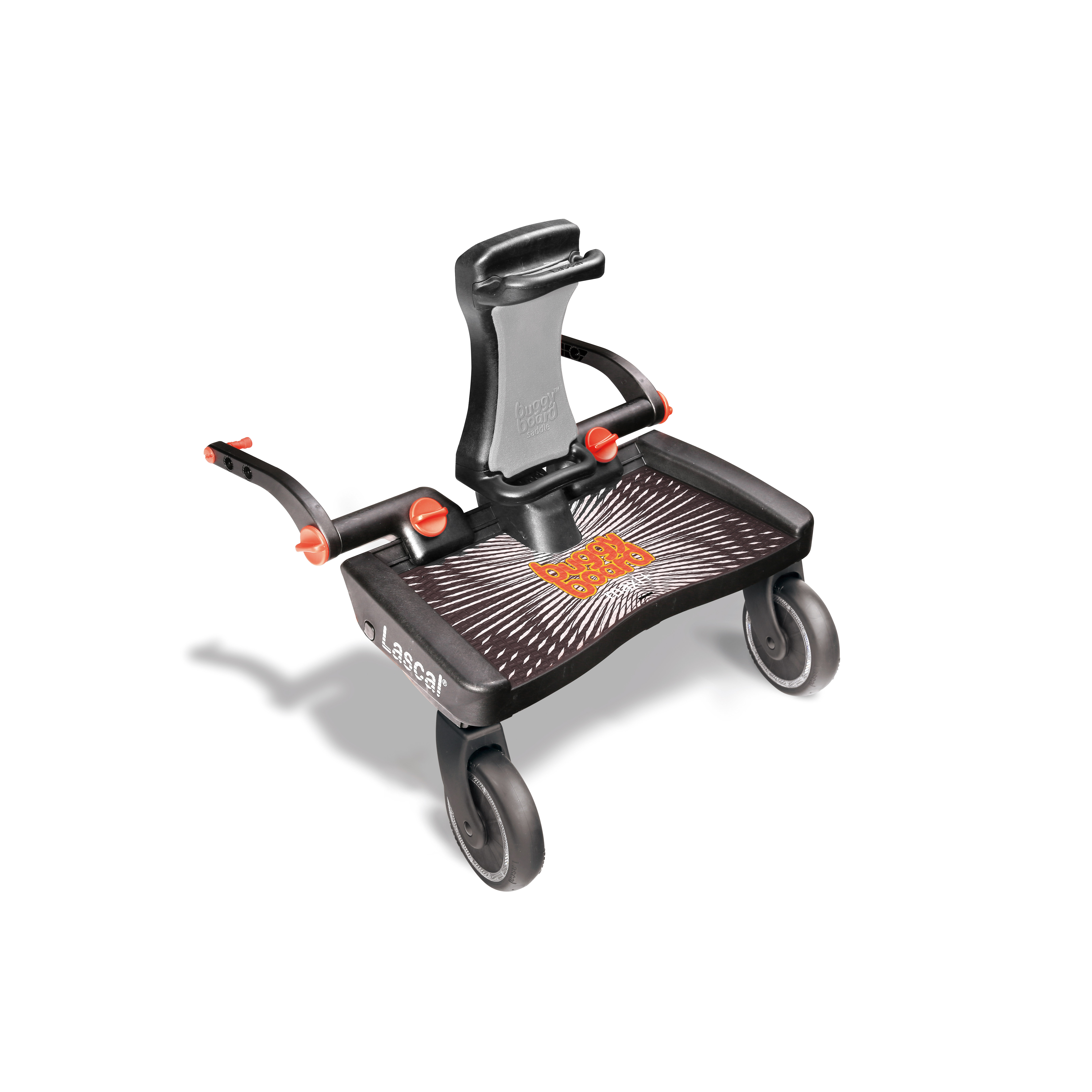 Buggy board maxi saddle Noir Gris Lascal Accessoires poussettes Aubert