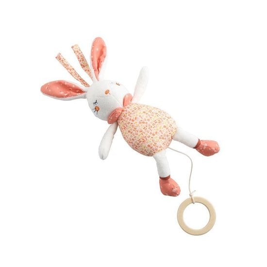 Esmée Mini Lapin musical   de Sauthon Baby Déco