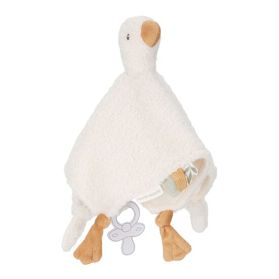 Newborn Doudou carré oie   de Little Dutch