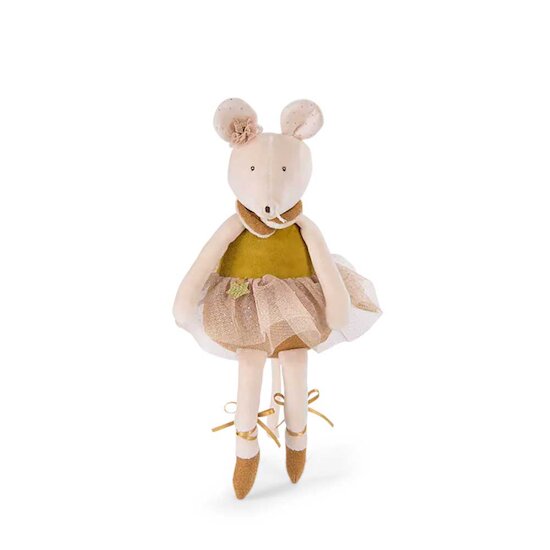La Petite École de Danse Peluche musicale Souris   de Moulin Roty