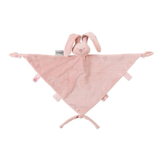 Lapidou maxi doudou Vieux rose  de Nattou
