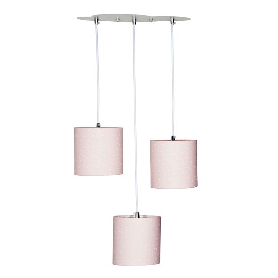 Mila Suspension Lumineuse Rose  de Sauthon Baby's Sweet Home