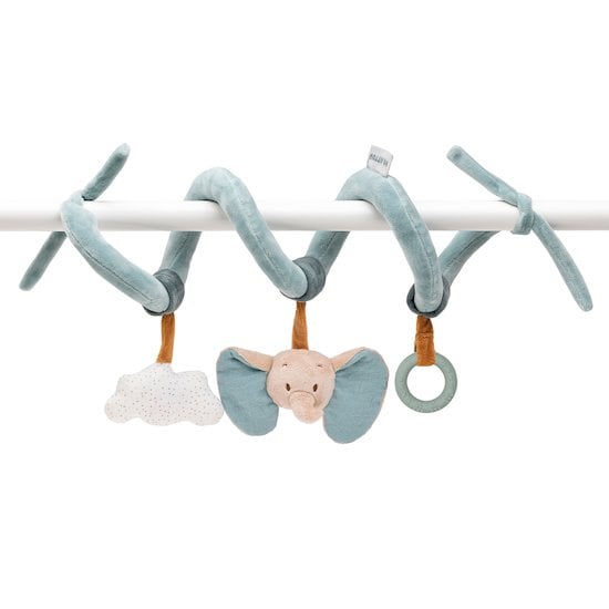 HENCZ TOYS Hochet contrasté, spirale pour landau, porte-bébé