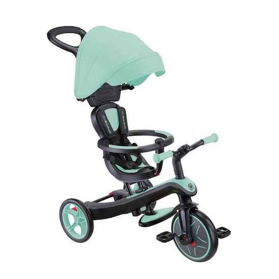 Tricycle Explorer 4 en 1 évolutif Menthe  de Globber Tricycle Explorer 4 en 1 évolutif Menthe  de Globber