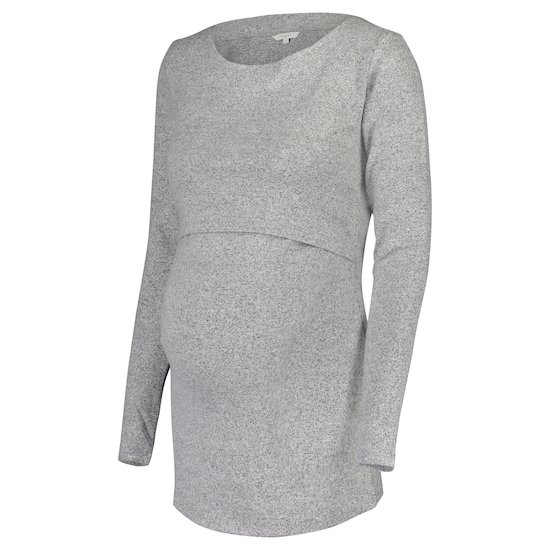 Top d’allaitement Lane Grey Melange de Noppies maternity Aubert Dernière chance sur la Puériculture !