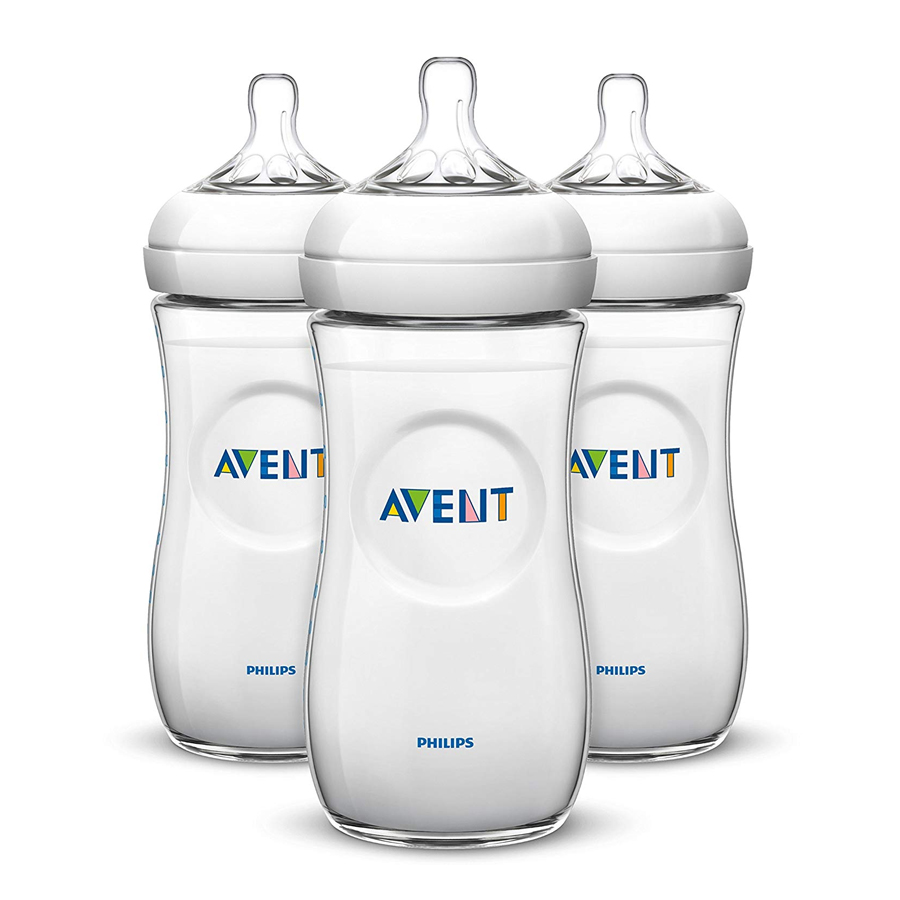 Lot de 3 biberons Natural 2.0 330 ml de Philips AVENT, Philips