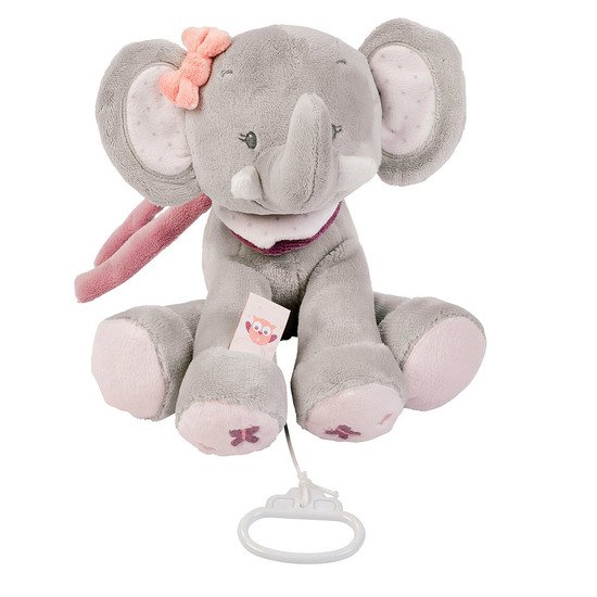 Adèle & Valentine musical Elephant  de Nattou