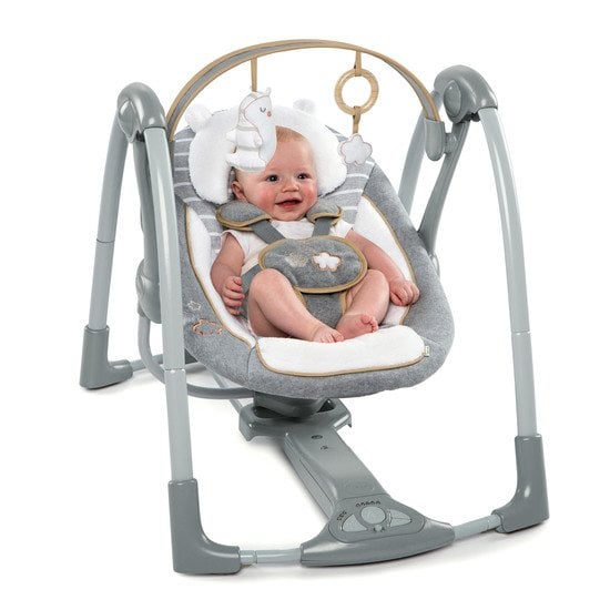 Balançoire portative pour bébé facile à plier Swingity Swing d'Ingenuity