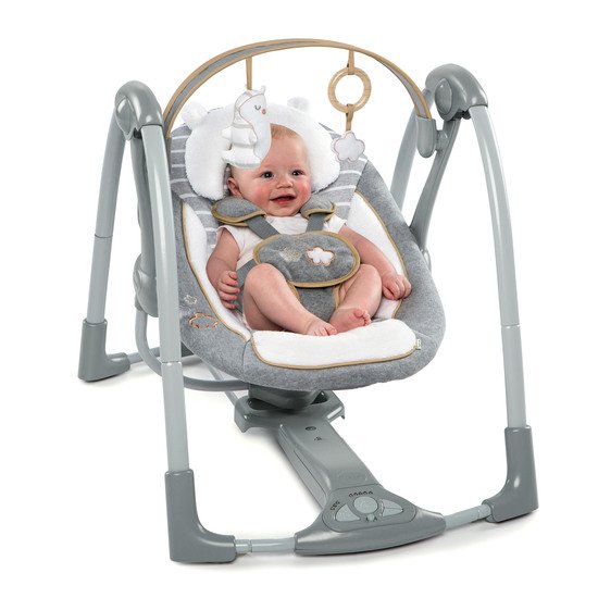 Balancelle Swing 'n Go Portable Swing Bella Teddy™ de Ingenuity, Balancelles  : Aubert