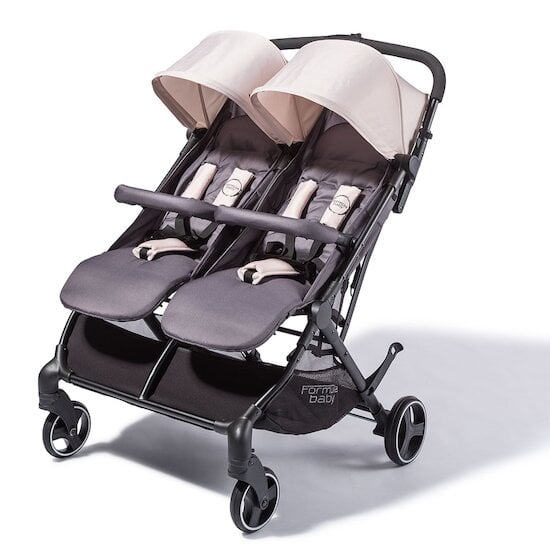 Poussette Twinny Dark  de Formula Baby