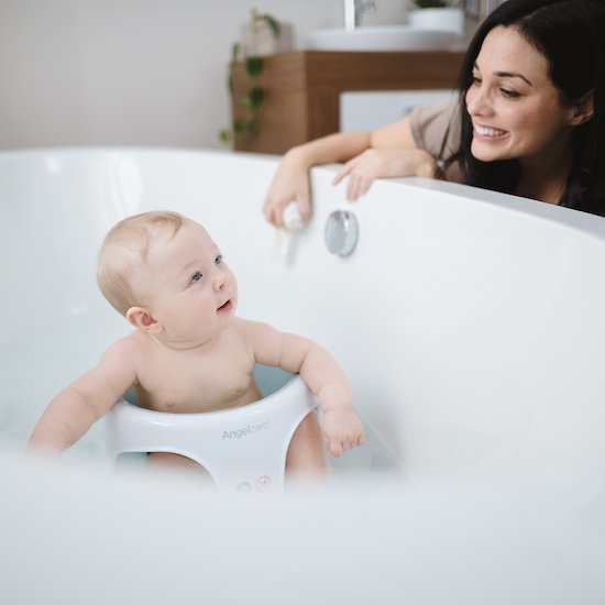 Anneau De Bain Bleu De Angelcare Fauteuils De Bain Aubert