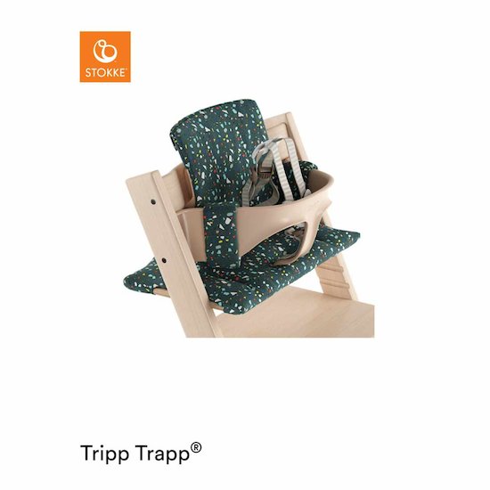 Coussin de chaise Tripp Trapp® Terrazzo Petrol  de Stokke®