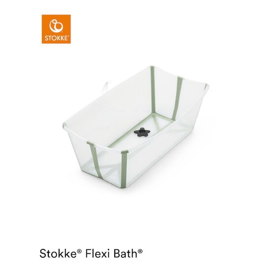 Baignoire Flexi Bath Transparent Green  de Stokke®